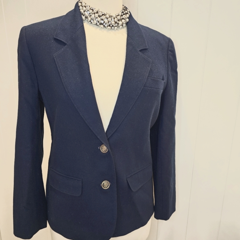 Beautiful Made In Usa Pendleton Navy Blazer - Pet… - image 1